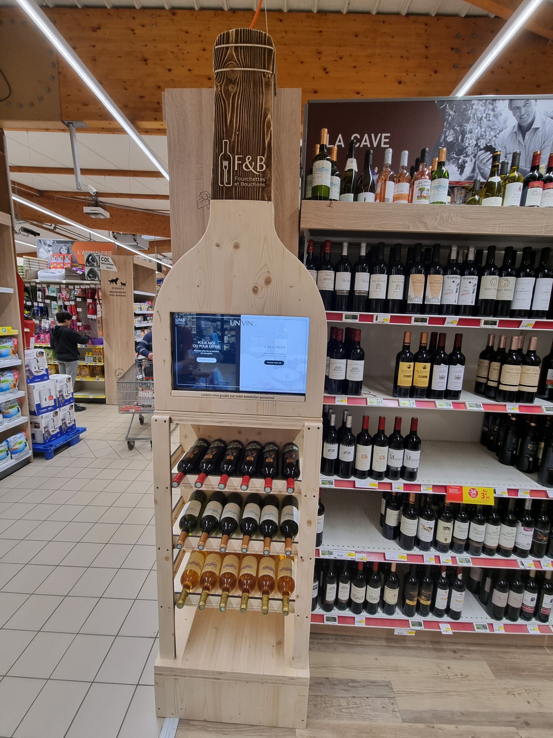 Accessoires De Vin Avec Fond De Bouchons