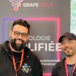 Daniel Beruben et Guillaume Marin sont les cofondateurs de GrapeTrack